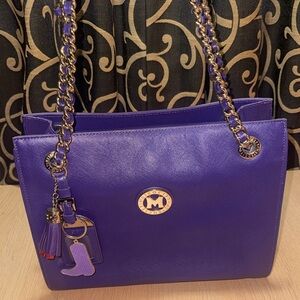 Metro city rare Purple Shoulder Bag NWOT